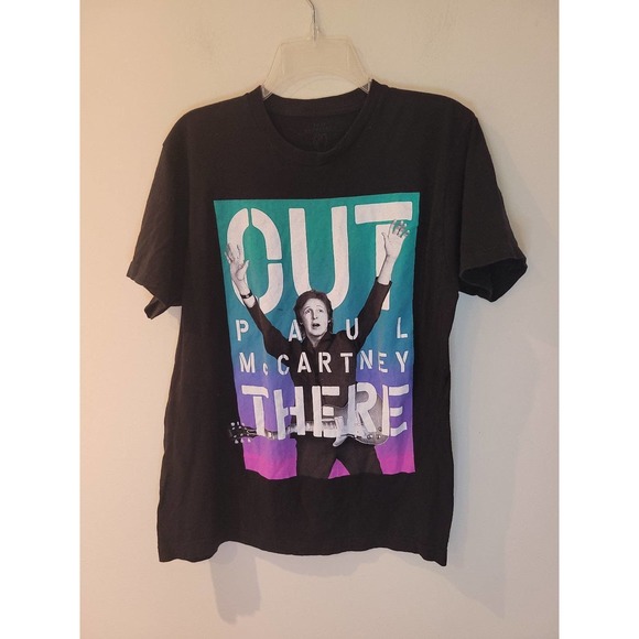 Paul McCartney Out There 2014 Tour Women's T-Shirt Size Large - Picture 1 of 4